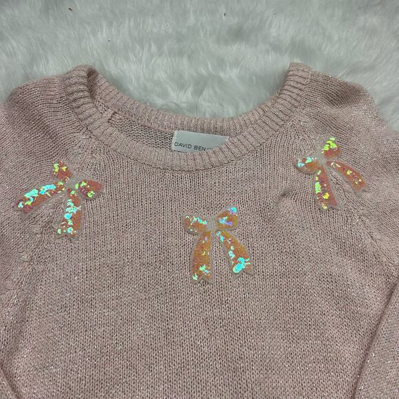 Vintage 90s Bow sweater size S - Picture 2 of 5